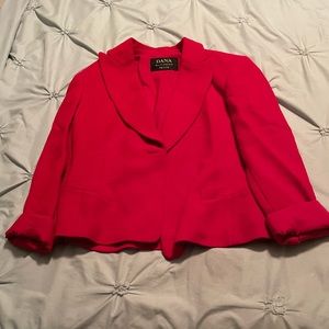 Red Dana Bachman blazer (4p)